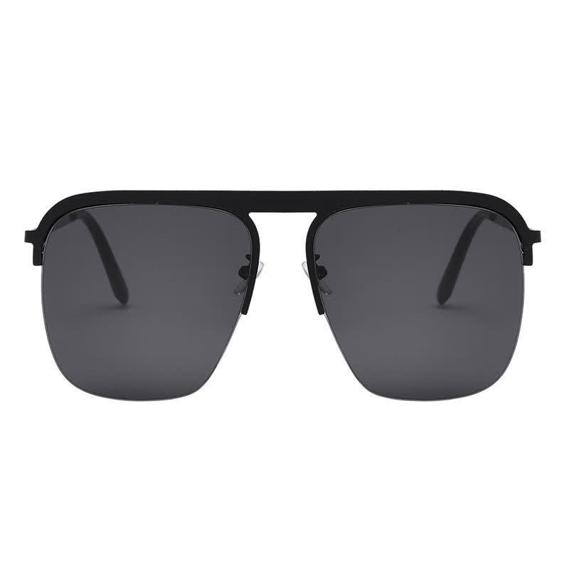 Spykay™ SG60864 Square Frame Semi-Rimless Oversized Sunglasses - image 14