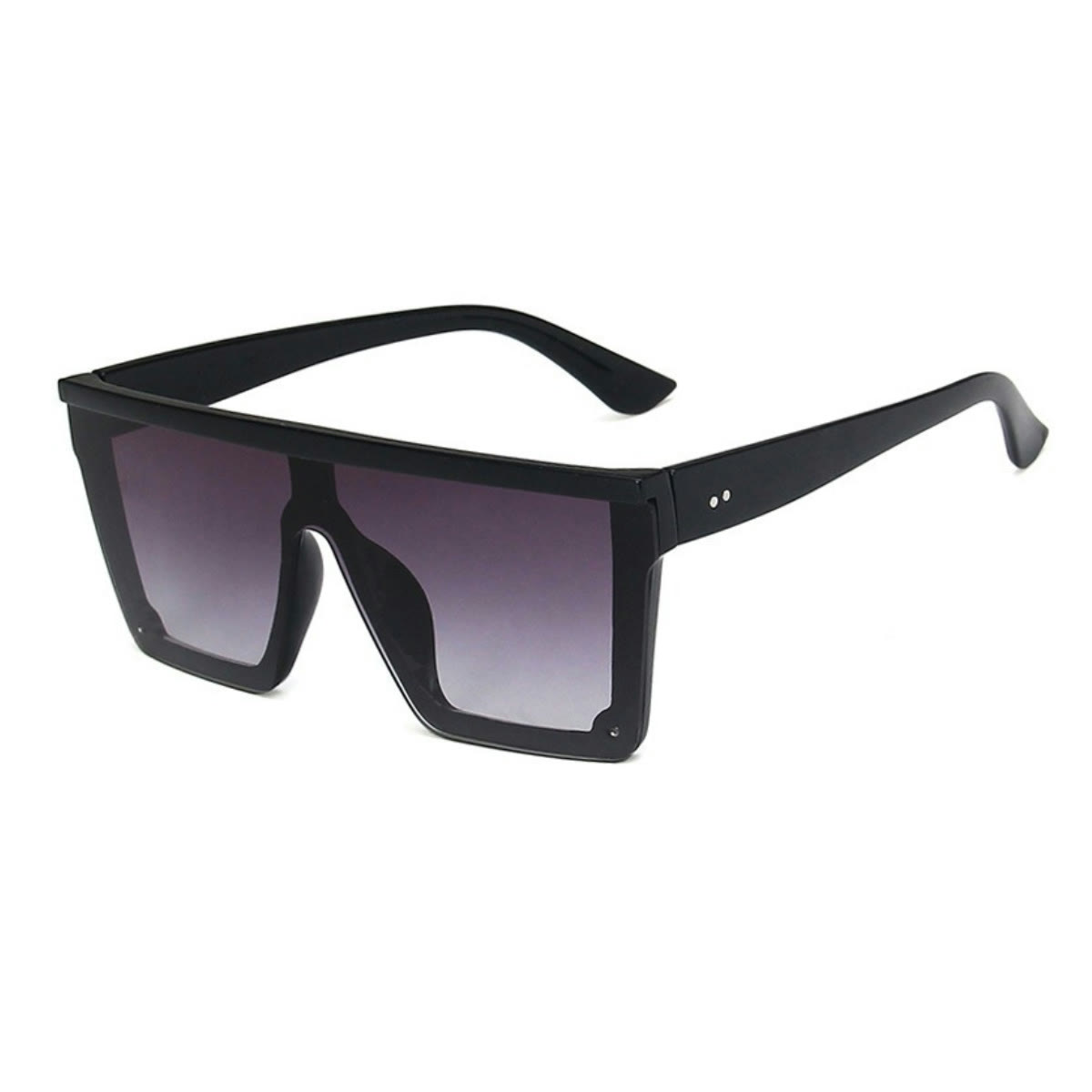 Spykay™ SG1025 Trendy Large Frame One-piece Street Style Driving Retro Sunglasses