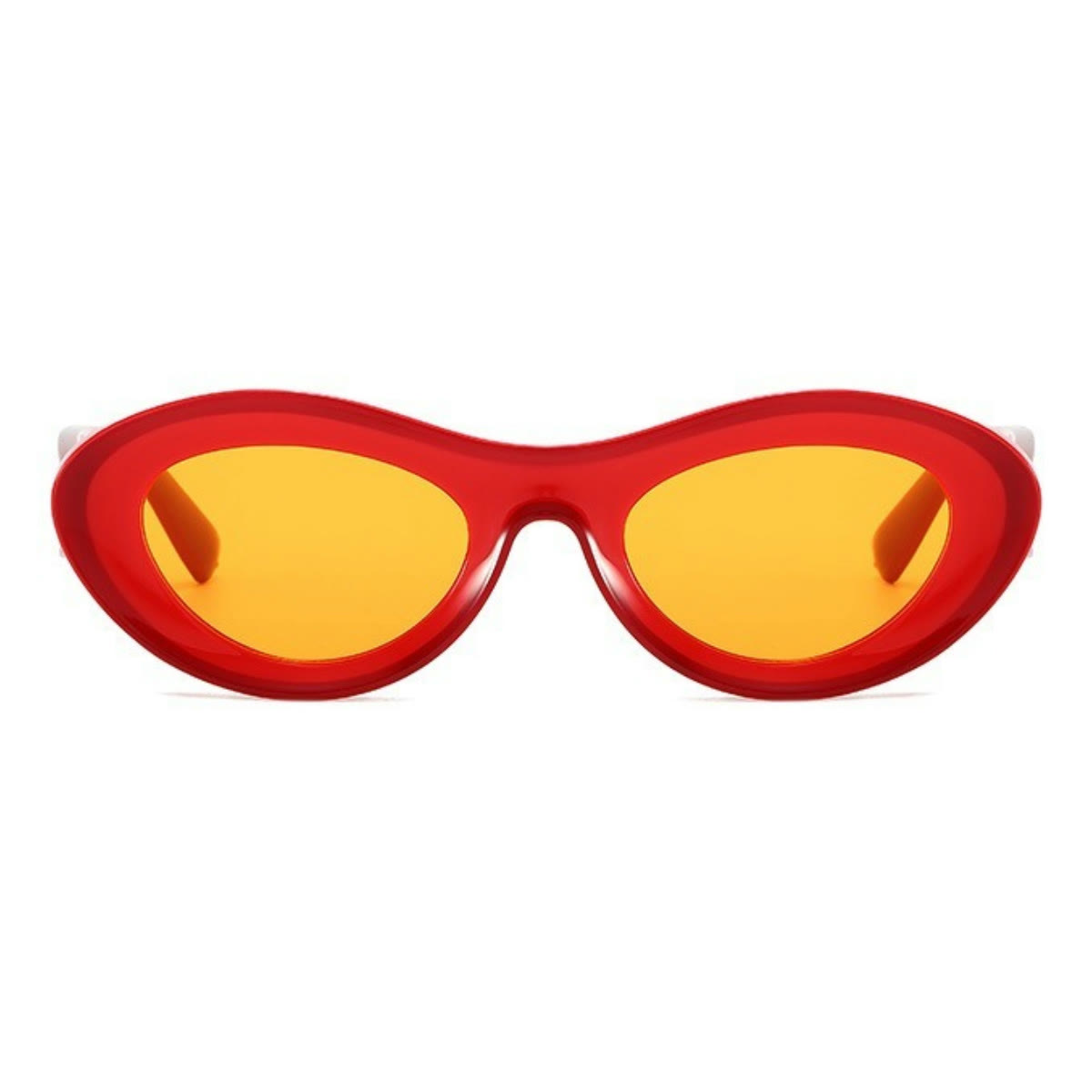 Spykay™ SG1011 Y2K Oval Frame Dopamine Color Sunglasses