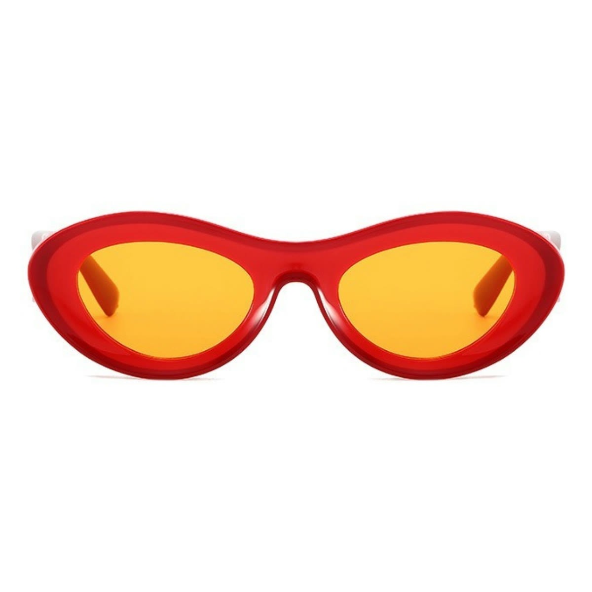 Spykay™ SG1011 Y2K Oval Frame Dopamine Color Sunglasses