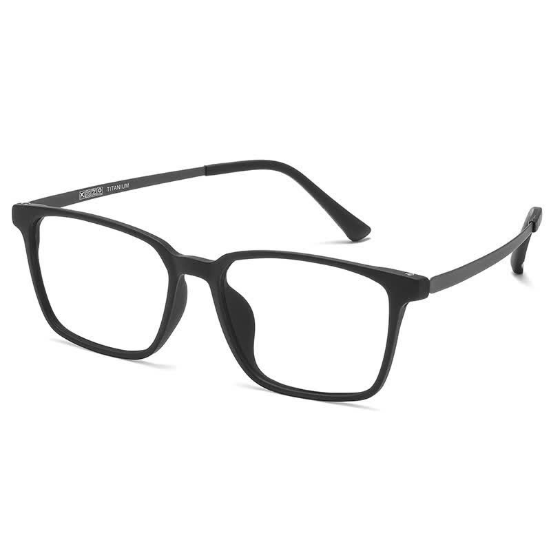 Spykay™ EG26843 Simple Lightweight Square Frame Anti-blue Light Glasses - Black/Grey - image 4