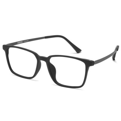 Spykay™ EG26843 Simple Lightweight Square Frame Anti-blue Light Glasses - Black/Grey - image 4