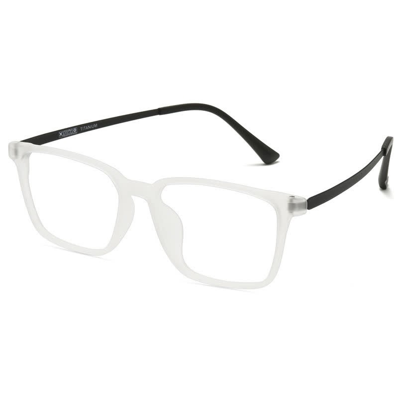 Spykay™ EG26843 Simple Lightweight Square Frame Anti-blue Light Glasses - White - image 10