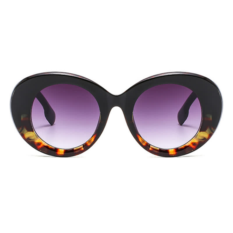 Spykay™ SG60829 Round Thick Frame Hipster Oversized Sunglasses