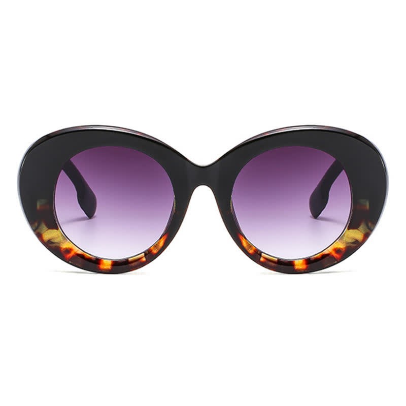 Spykay™ SG60829 Round Thick Frame Hipster Oversized Sunglasses
