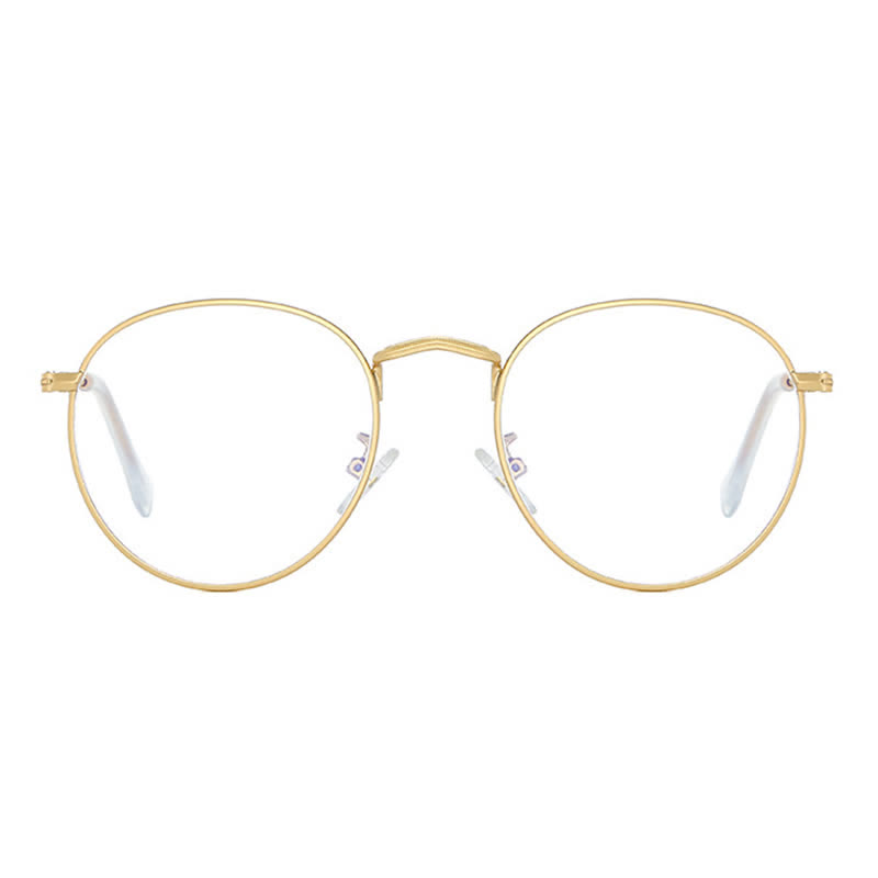 Spykay™ EG26906 Retro Simple Round Frame Anti-blue Light Hipster Glasses - image 6