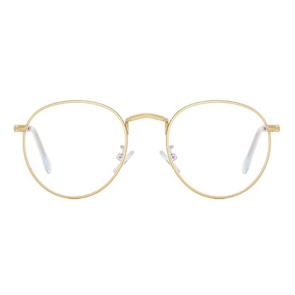 Spykay™ EG26906 Retro Simple Round Frame Anti-blue Light Hipster Glasses - image 6
