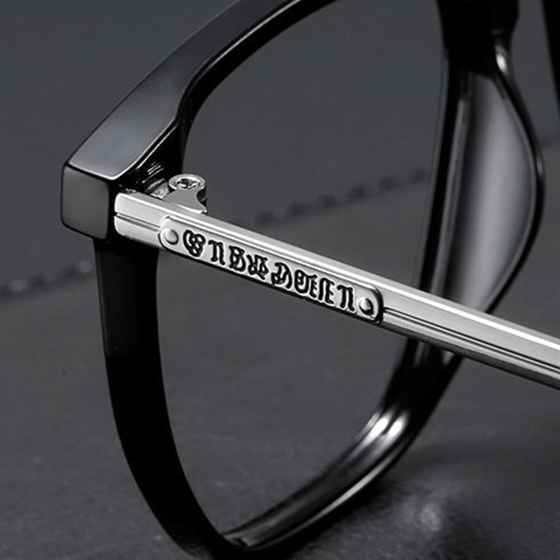 Spykay™ EG26926 Gothic Cross Unisex Square Frame Anti-blue Light Retro Glasses - image 9