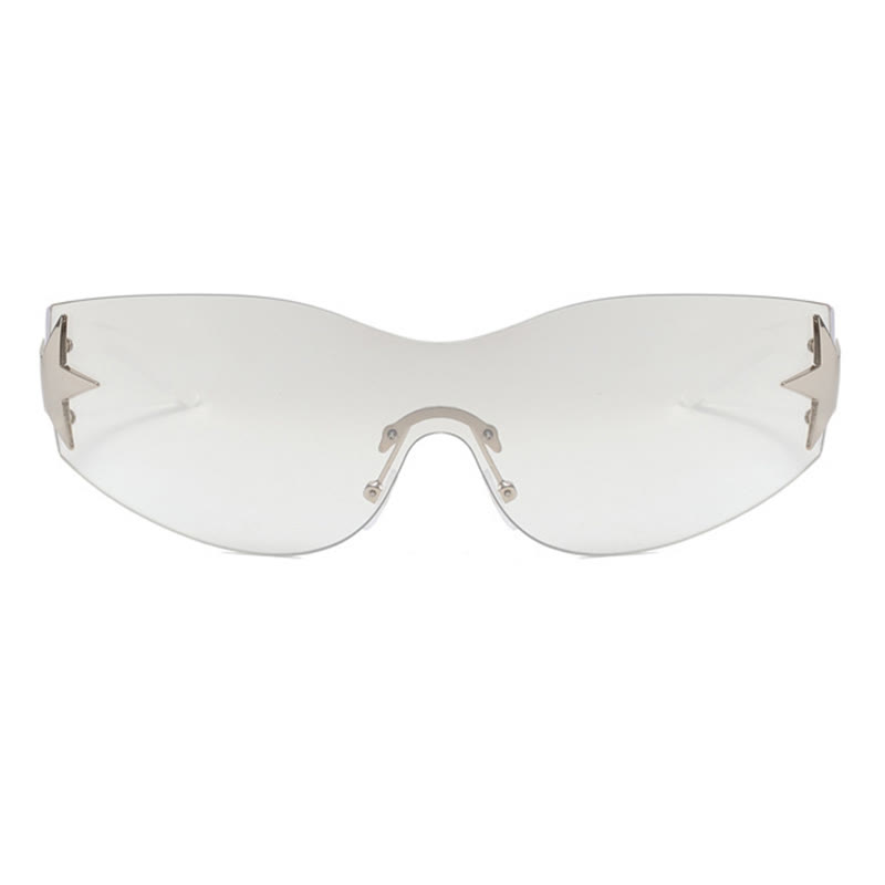 Spykay™ SG60726 Star One-piece Rimless Y2K Cyberpunk Aviator Sunglasses