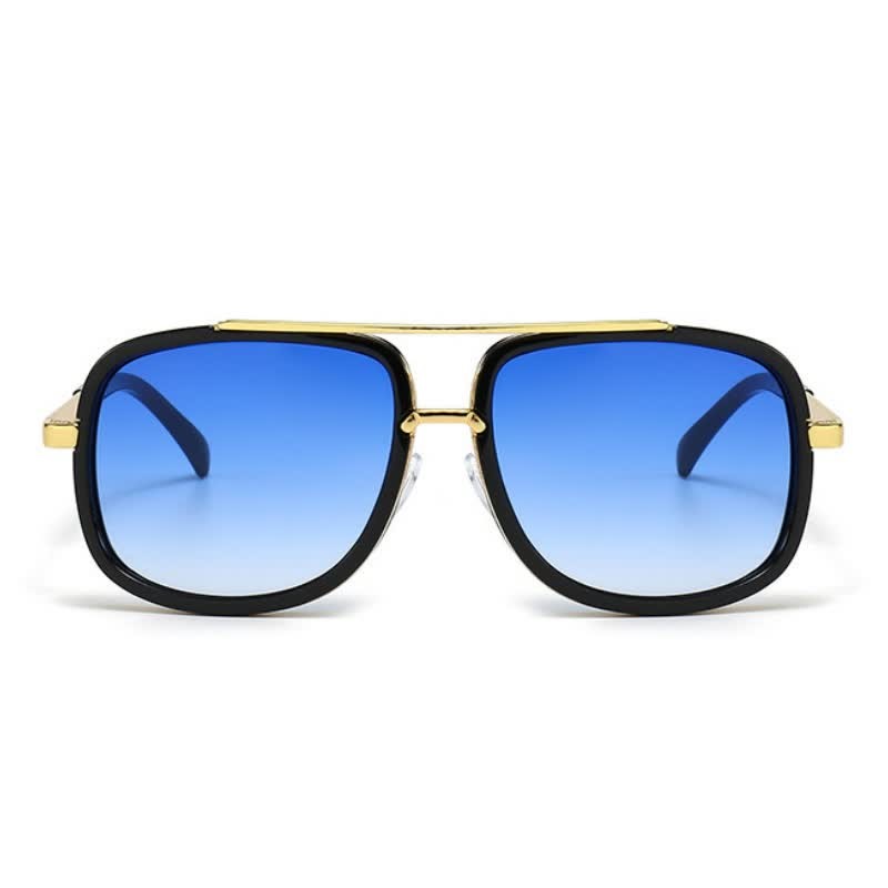 Spykay™ SG1013 Aviator Double Bridges Frame Brown Ombre Tinted Sunglasses - image 18