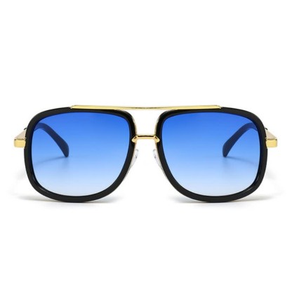 Spykay™ SG1013 Aviator Double Bridges Frame Brown Ombre Tinted Sunglasses - image 18