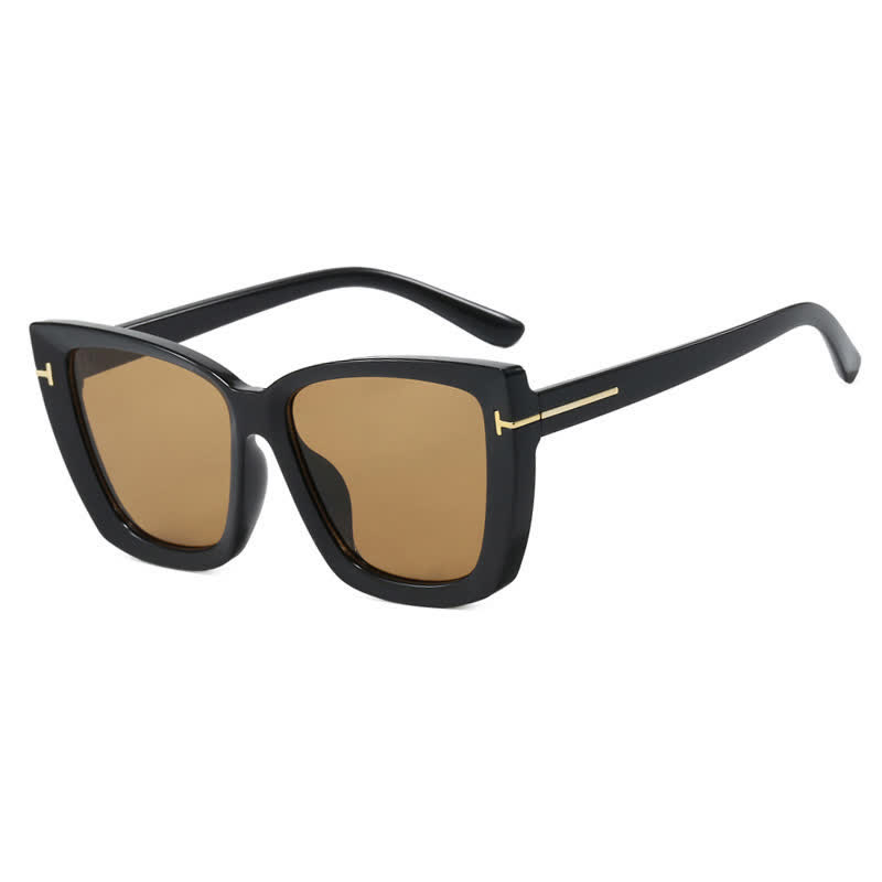 Spykay™ SG60753 'T' Design Square Frame Oversized Sunglasses