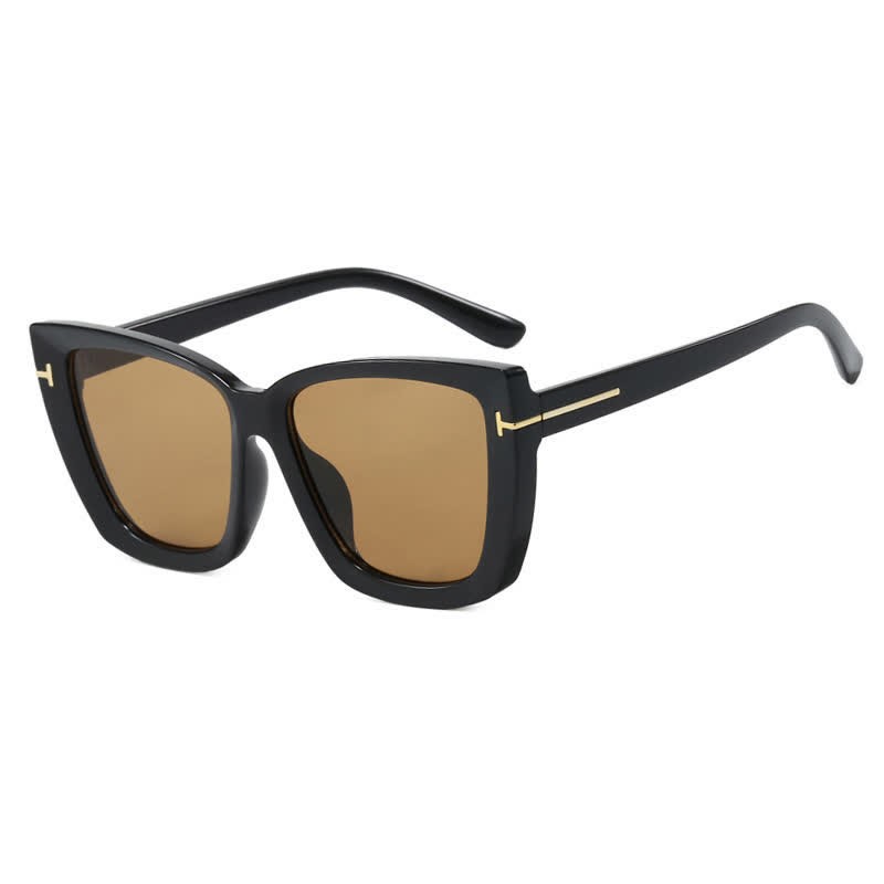 Spykay™ SG60753 'T' Design Square Frame Oversized Sunglasses