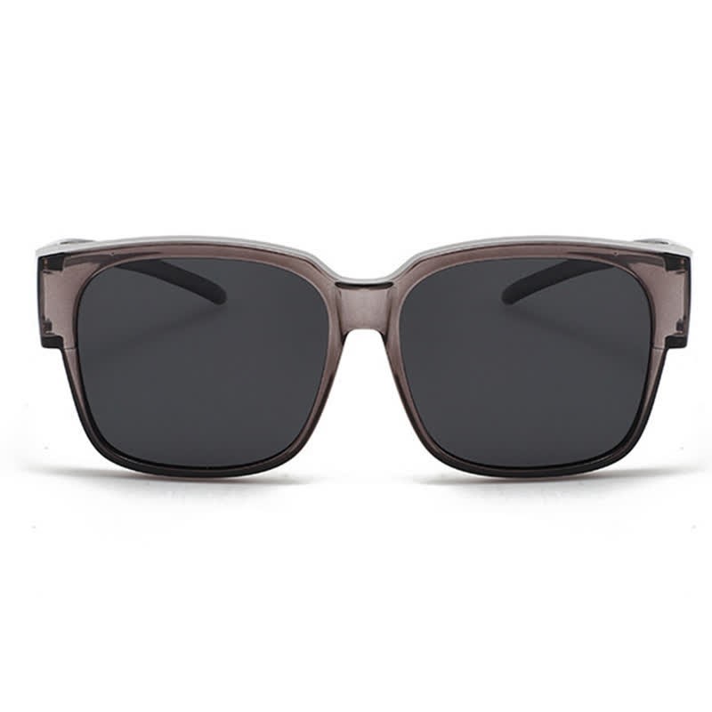 Spykay™ SG60957 Fit Over Glasses Square Frame Polarized Sunglasses for Women Men - image 13