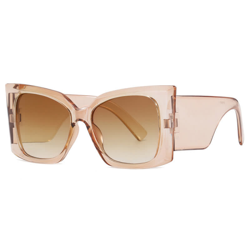 Spykay™ SG60919 Fashion Square Frame Oversized Thick Sunglasses