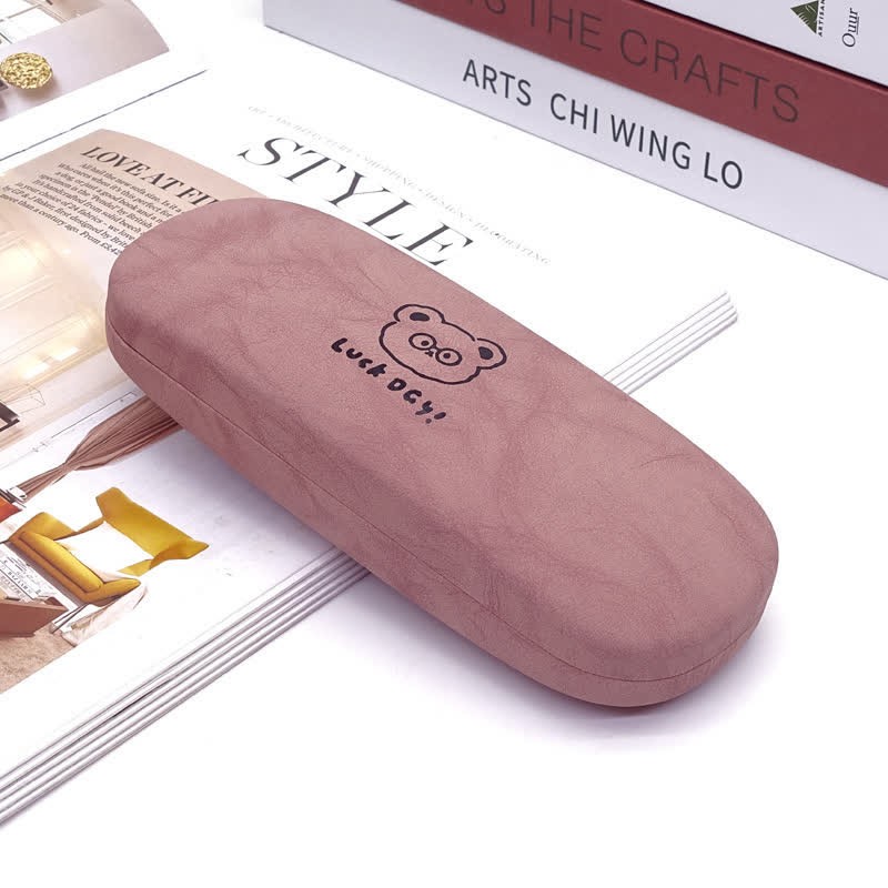 【 Free Gift On Orders Over $30】Spykay™ SG61039 Unisex Bear Print Hard Eyeglass Case - image 7