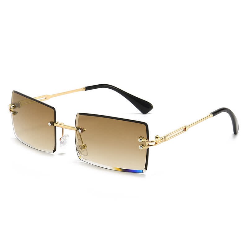 Spykay™ SG60744 Rimless Rectangle Frame Fashion Sunglasses - image 26