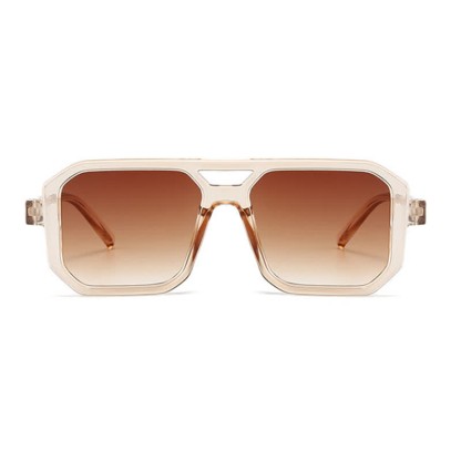 Spykay™ SG60742 Double Bridges Geometric Frame Driving Sunglasses - image 15