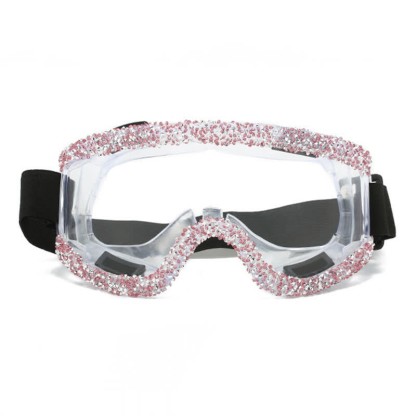 Spykay™ SG61047 Full Rhinestone Decor Unisex Windproof Motorcycle Goggle, Ski Goggles For Outdoor Activities - image 10