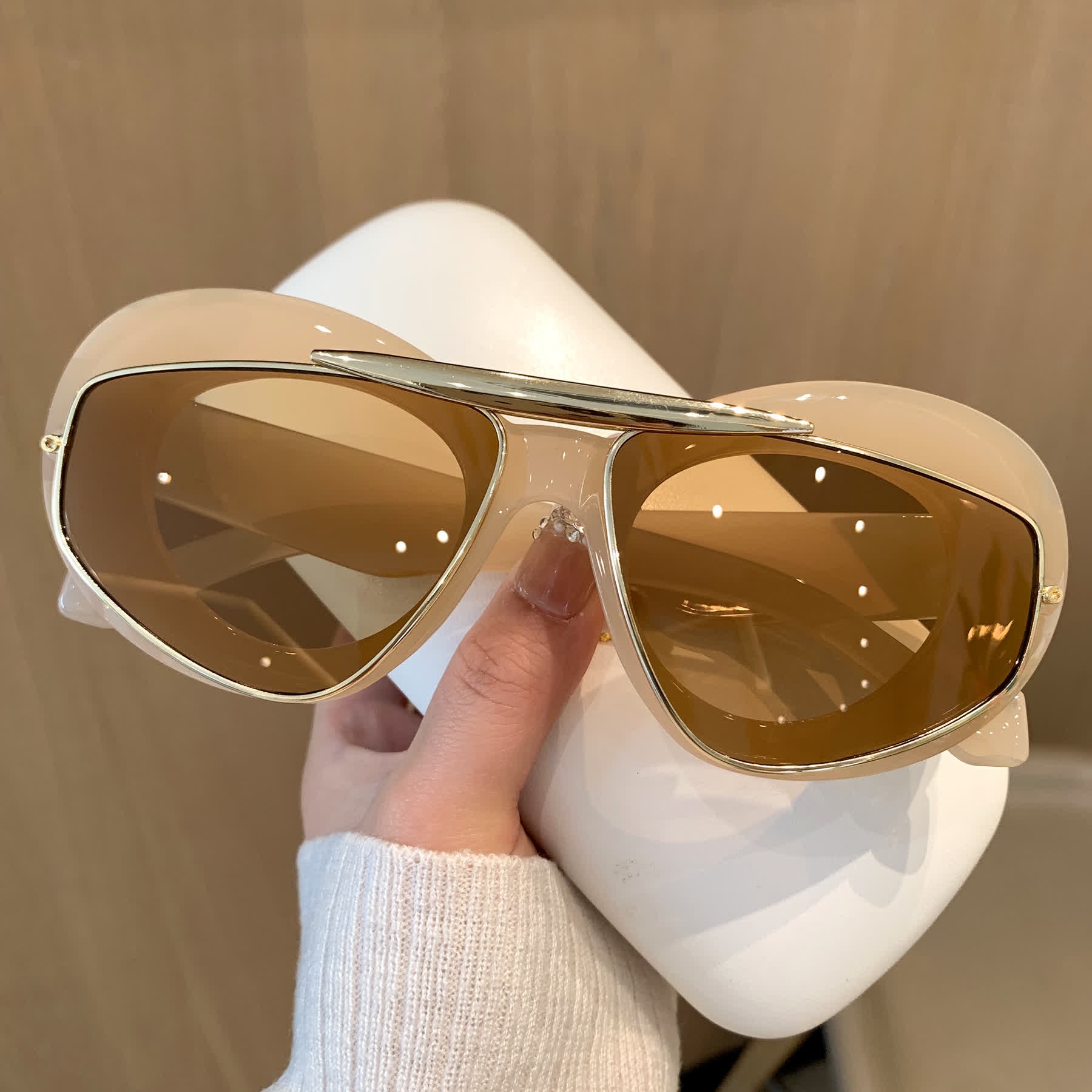 Spykay™ SG60876 Y2K Vintage Cat-Eye Trendy Aviator Sunglasses