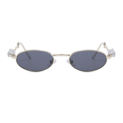Spykay™ SG60703 Oval Frames Rhinestone-Embellished Sunglasses