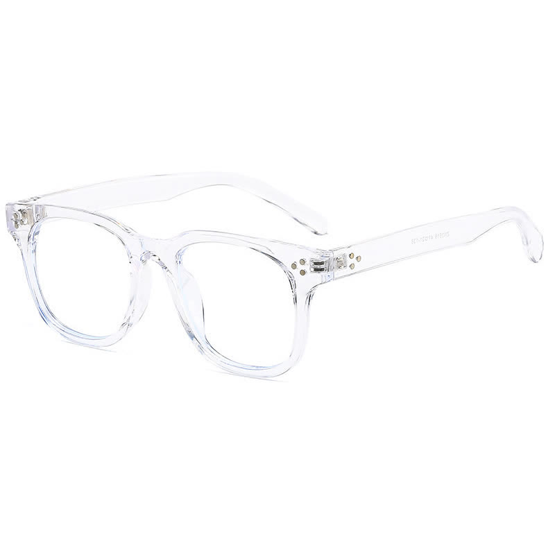 Spykay™ EG26914 Unsiex Classic Square Frame Fashion Anti-blue Light Glasses - Clear - image 3