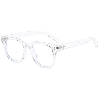 Spykay™ EG26914 Unsiex Classic Square Frame Fashion Anti-blue Light Glasses - Clear - image 3