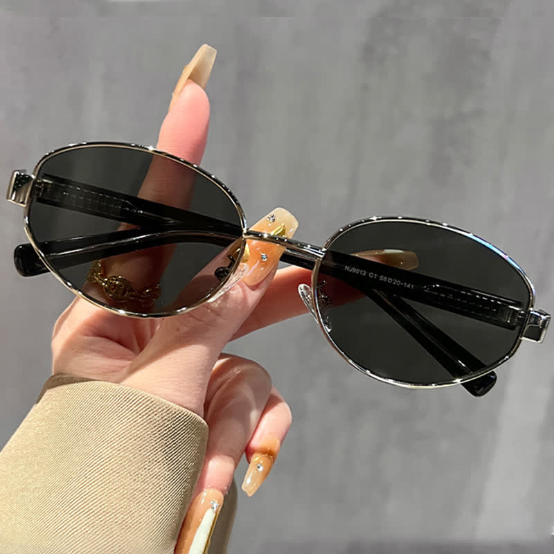 Spykay™ SG60768 Unisex Oval Frame Retro Sunglasses with Nylon Lense - image 16