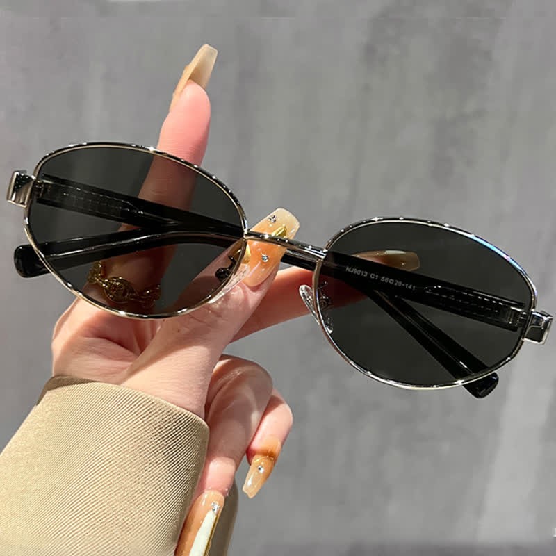 Spykay™ SG60768 Unisex Oval Frame Retro Sunglasses with Nylon Lense - image 16