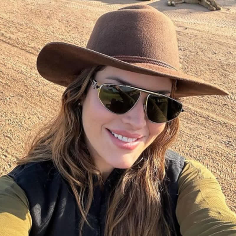 Spykay™ SG60906 Hollow-out Irregular Aviator Sunglasses - image 7