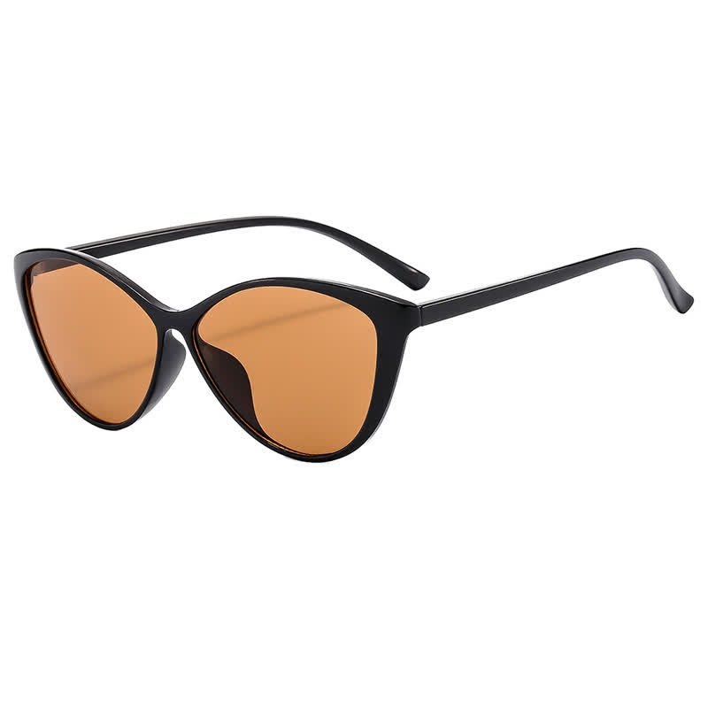 Spykay™ SG60764 Cat-Eye Simple Sunglasses For Women - Black/Brown - image 7