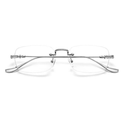 Spykay™ EG26748 Unisex Rimless Metal Frame Simple Anti-blue Light Glasses - image 8