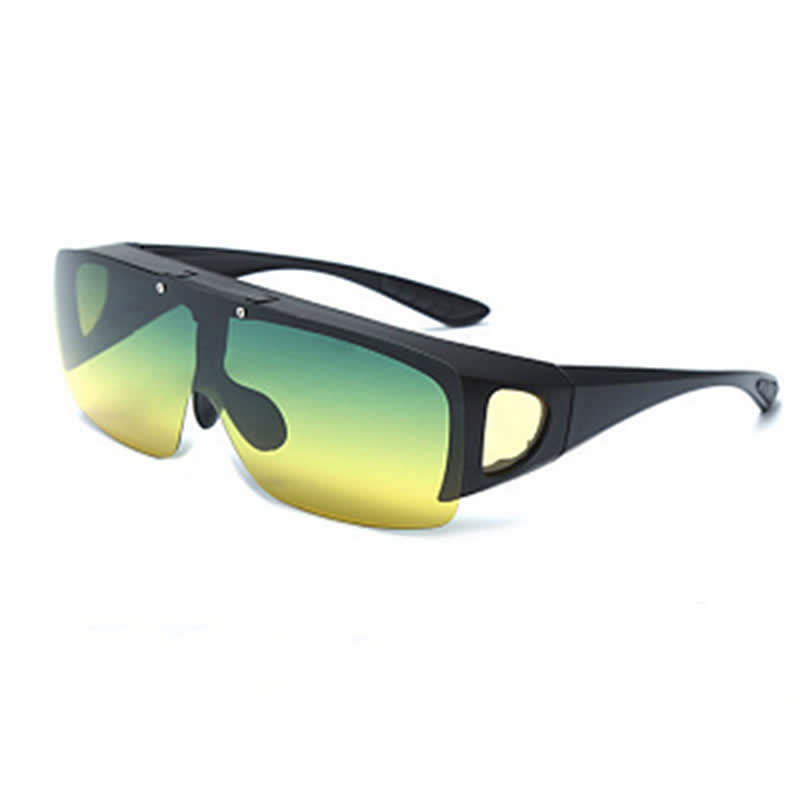 Spykay™ SG60962 Fit Over Glasses Clip-On Lenses Polarized Sunglasses for Driving&Cycling - image 15