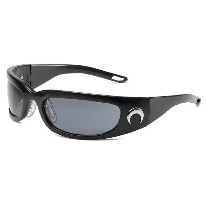 Spykay™ SG60917 Moon Print Retro-Vintage Y2K Sports Sunglasses