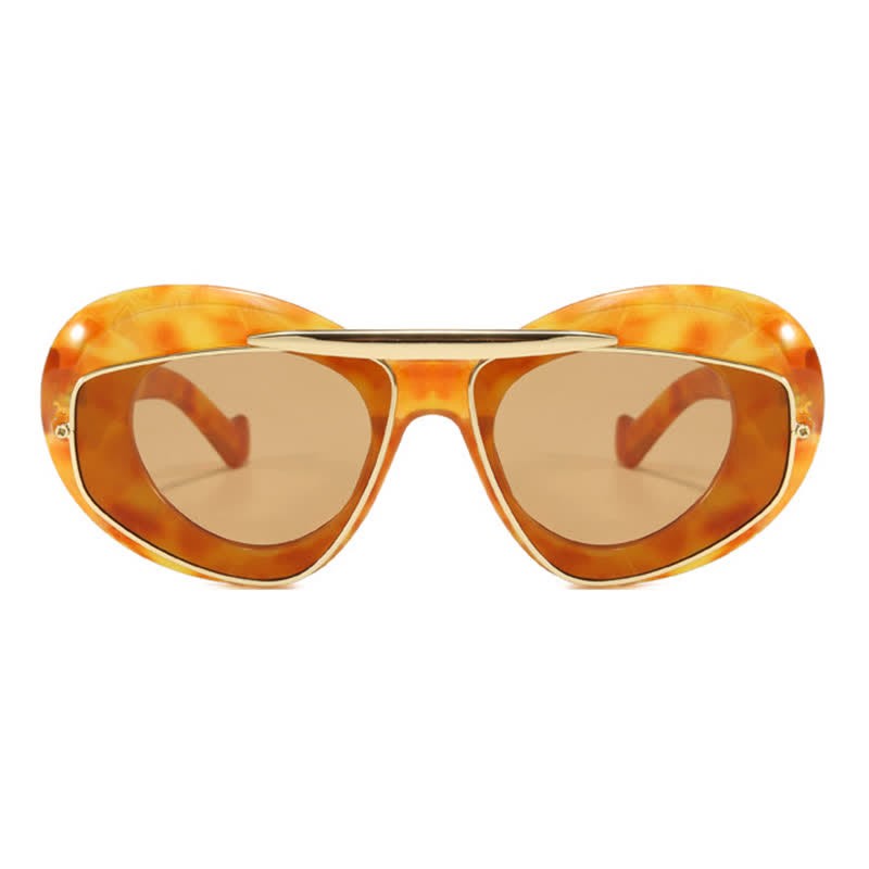 Spykay™ SG60876 Y2K Vintage Cat-Eye Trendy Aviator Sunglasses