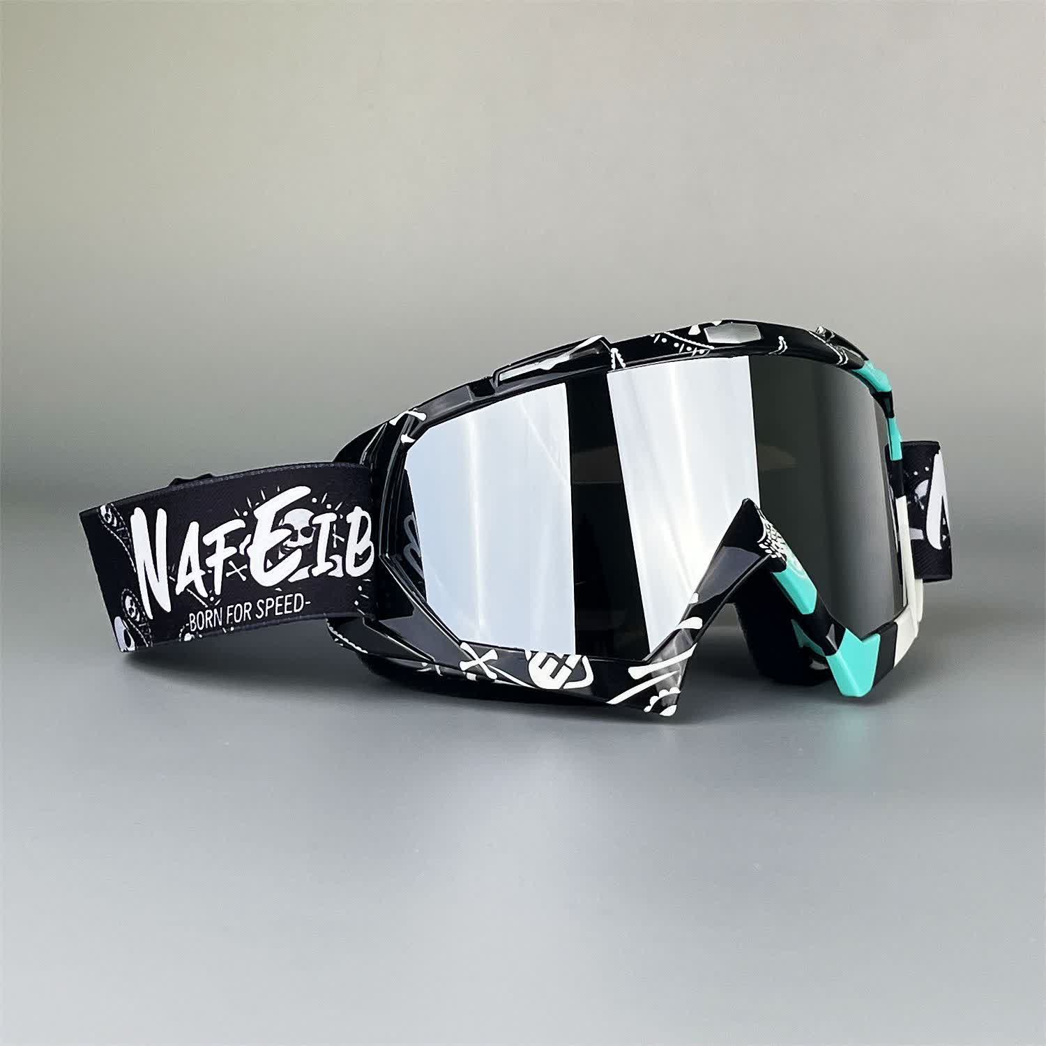 Spykay™ SG60966 Fashion Ski OFF-ROAD Goggles for Men Women  - Green/Silver - image 6