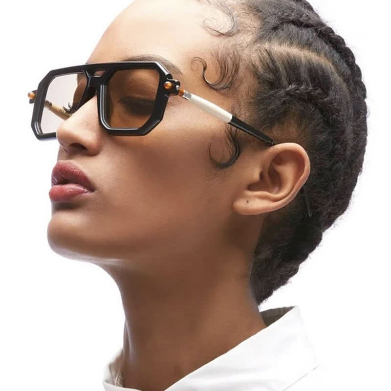 Spykay™ SG60869 Double Bridges Square Frame Sunglasses - image 11