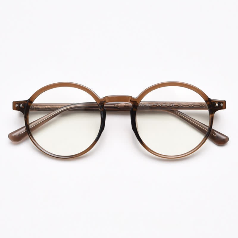 Spykay™ EG26870 Unisex Retro Simple Round Frame Anti-blue Light Glasses  - image 12