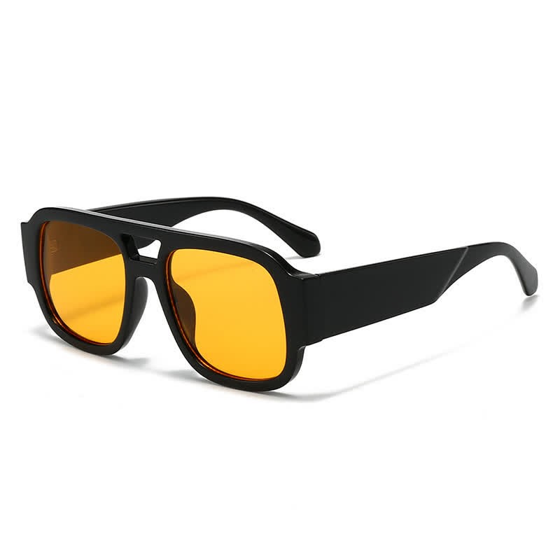 Spykay™ SG61016 Square Frame Double Bridges Classic Thick Sunglasses - image 18