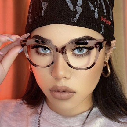 Spykay™ EG26879 Anti-blue Light Square Thick Frames Fashion Eyeglasses - image 4
