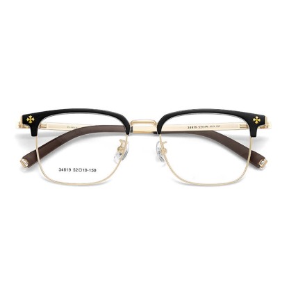 Spykay™ EG26925 Gothic Cross Unisex Square Frame Anti-blue Light Retro Browline Glasses - image 6