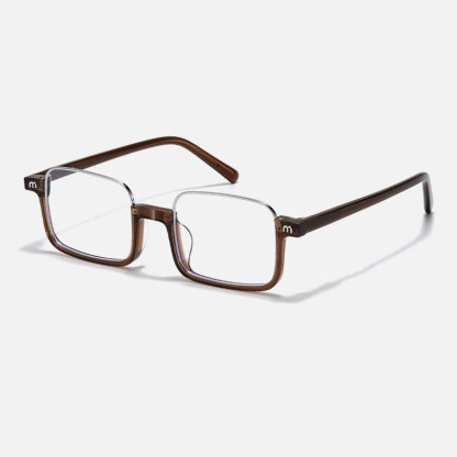 Spykay™ EG26808 Semi-Rimless Square Frame Anti-blue Light Retro-Vintage Glasses