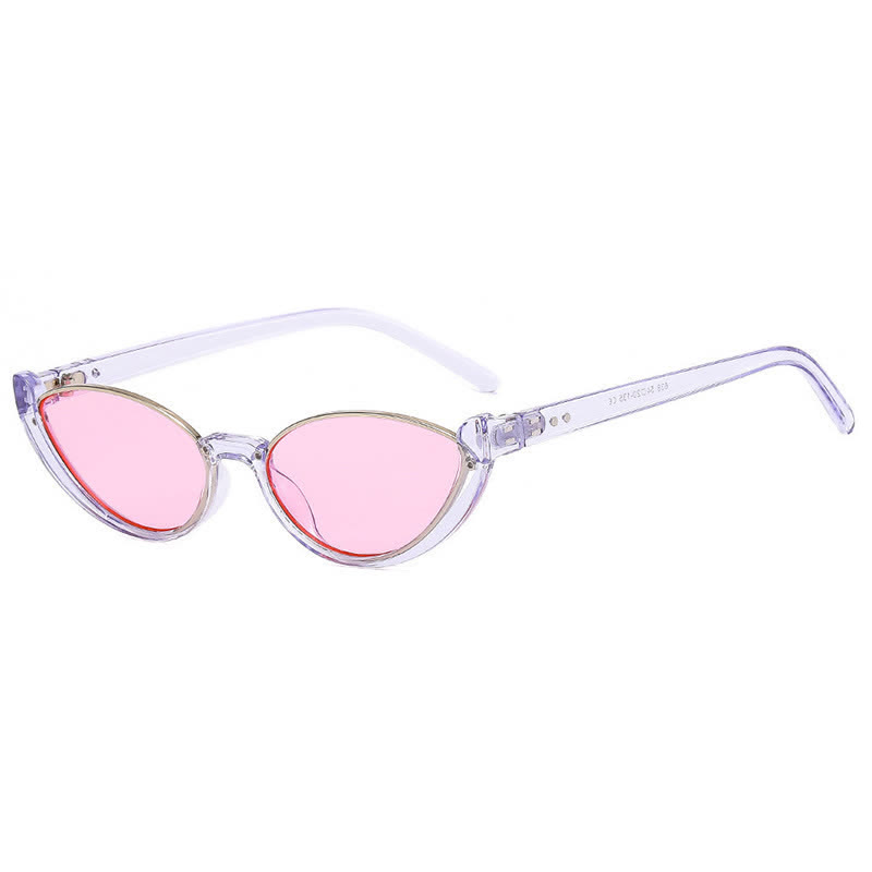 Spykay™ SG60716 Unisex Hipster Semi-Rimless Cat-Eye Sunglasses - image 9