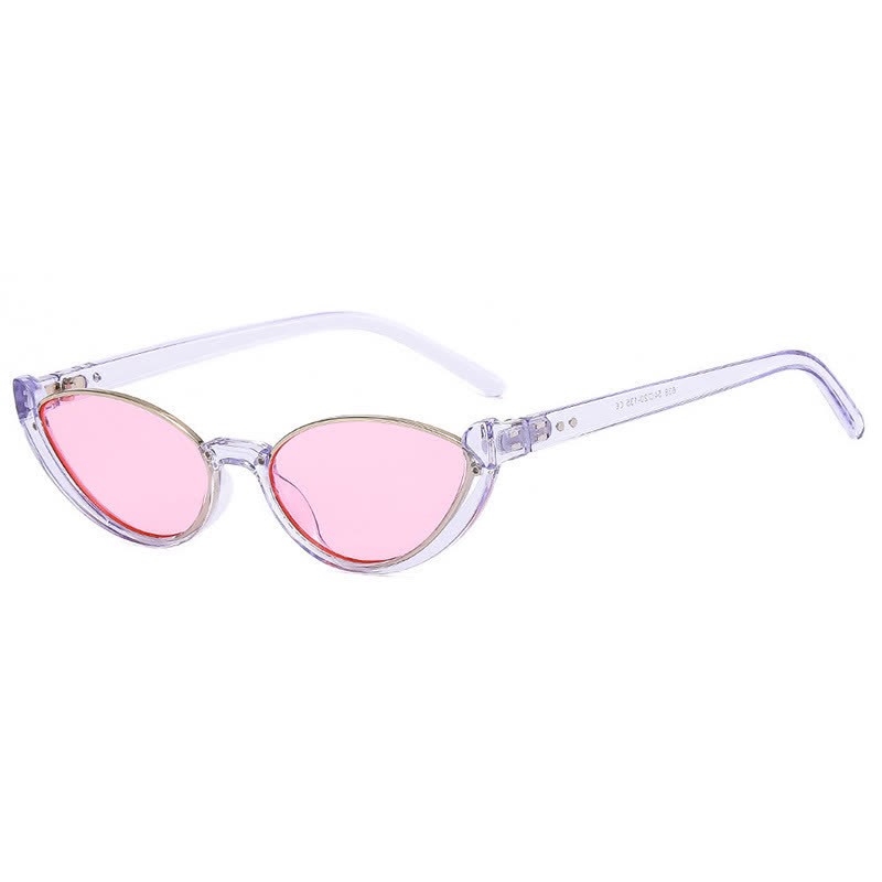 Spykay™ SG60716 Unisex Hipster Semi-Rimless Cat-Eye Sunglasses - image 9