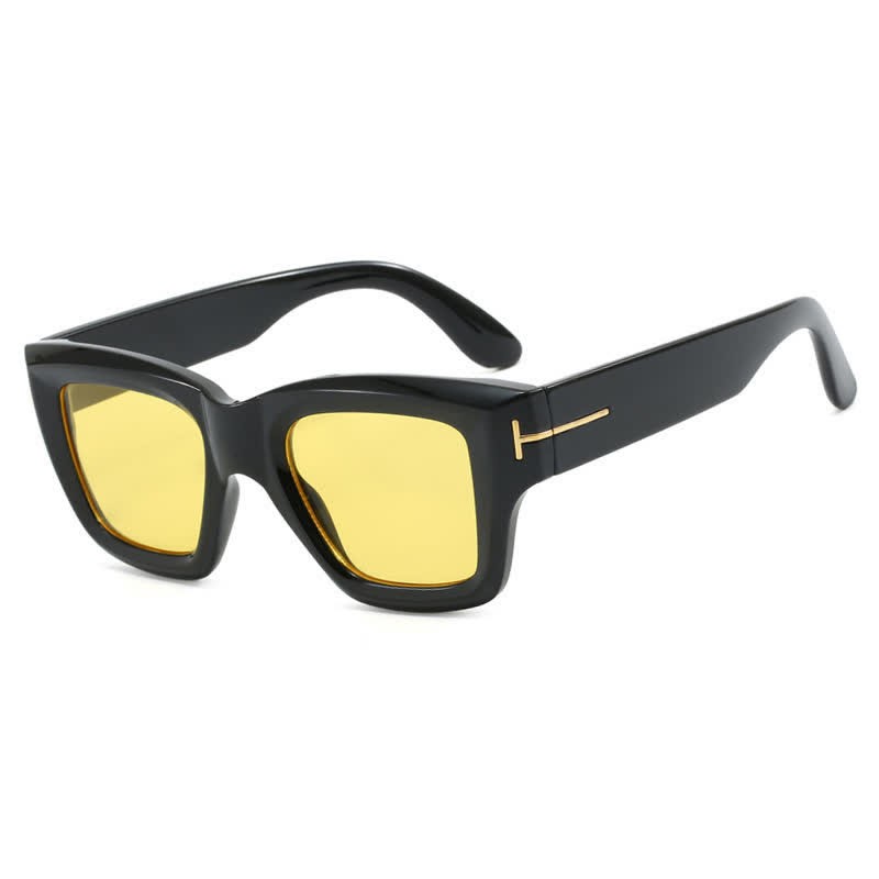 Spykay™ SG60897 Classic Unisex Square Frame 'T' Design Sunglasses