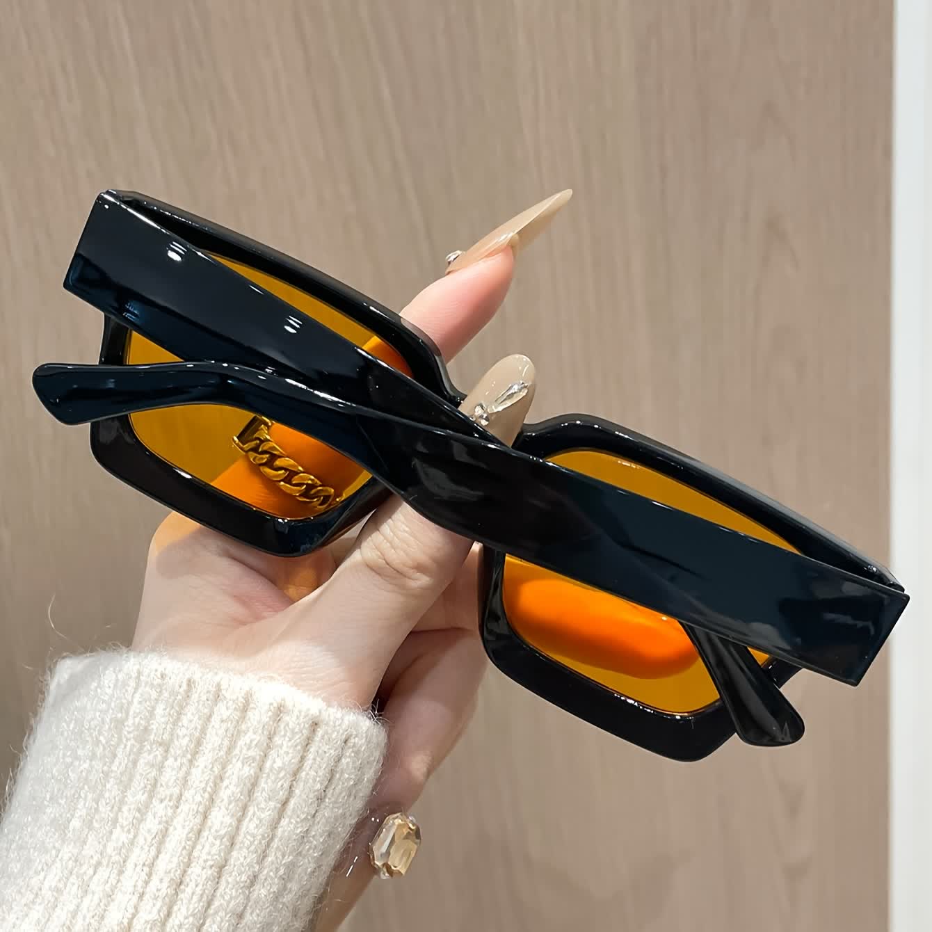 Spykay™ SG60855 Rectangle Frame Unisex Hipster Sunglasses - image 3