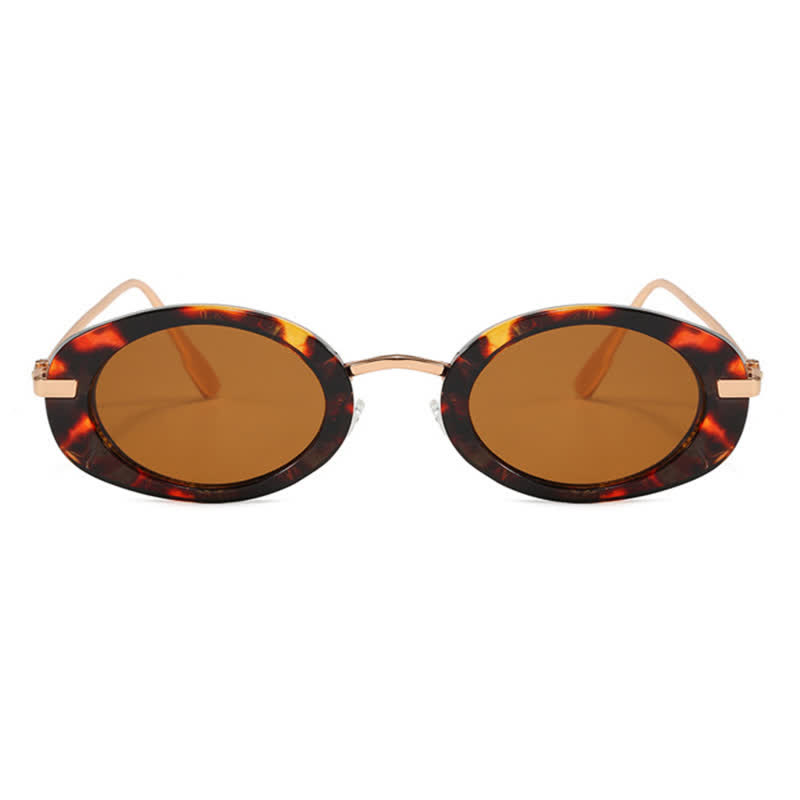 Spykay™ SG60840 Vintage Small Oval Frame Sunglasses