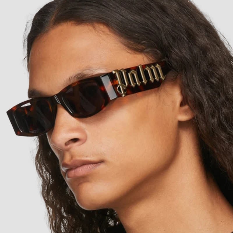Spykay™ SG60686  Y2K Rectangle Frame Letter Sunglasses