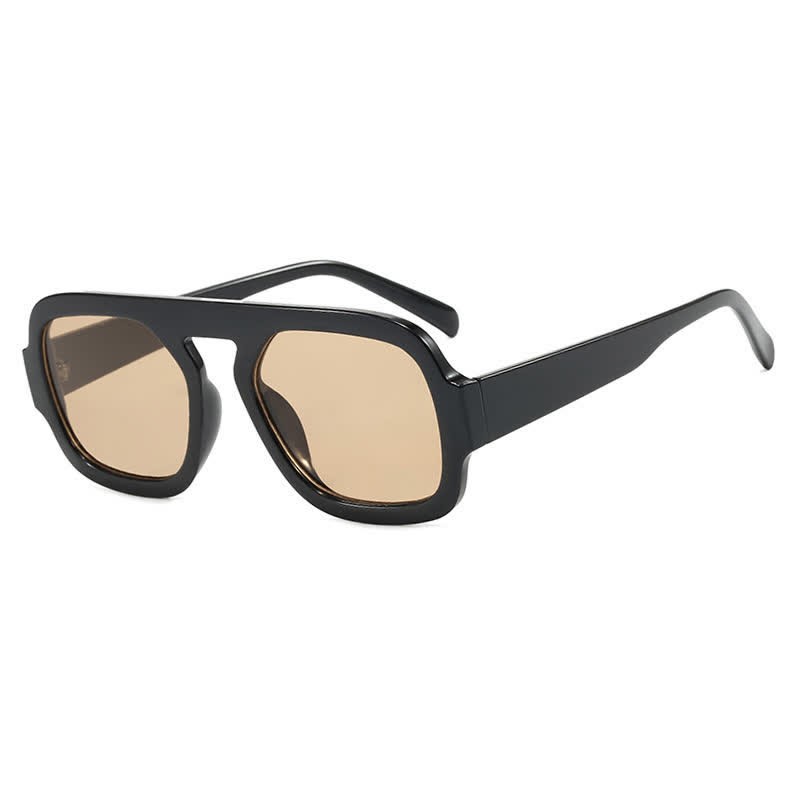 Spykay™ SG60722 Square Frame Leopard Print Cycling Aviator Sunglasses - image 24