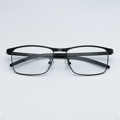 Spykay™ EG26852 Rectangle Titanium Frame Anti-blue Light Classic Glasses - image 11